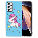 For Samsung Galaxy A13 4G Luminous TPU Protective Phone Case(Star Unicorn)