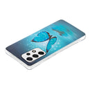 For Samsung Galaxy A13 4G Luminous TPU Protective Phone Case(Butterfly)