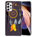 For Samsung Galaxy A13 4G Luminous TPU Protective Phone Case(Black Wind Chimes)