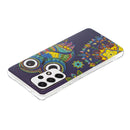 For Samsung Galaxy A13 4G Luminous TPU Protective Phone Case(Blue Owl)