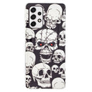 For Samsung Galaxy A13 4G Luminous TPU Protective Phone Case(Skull)