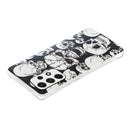 For Samsung Galaxy A13 4G Luminous TPU Protective Phone Case(Skull)
