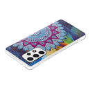 For Samsung Galaxy A33 5G Luminous TPU Protective Phone Case(Half-flower)
