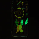 For Samsung Galaxy A33 5G Luminous TPU Protective Phone Case(Black Wind Chimes)