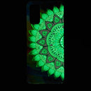 For Samsung Galaxy A53 5G Luminous TPU Protective Phone Case(Half-flower)
