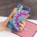For Samsung Galaxy A53 5G Luminous TPU Protective Phone Case(Half-flower)