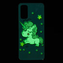 For Samsung Galaxy A53 5G Luminous TPU Protective Phone Case(Star Unicorn)
