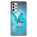 For Samsung Galaxy A53 5G Luminous TPU Protective Phone Case(Butterfly)