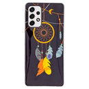 For Samsung Galaxy A53 5G Luminous TPU Protective Phone Case(Black Wind Chimes)