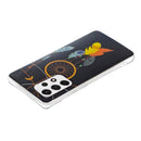 For Samsung Galaxy A53 5G Luminous TPU Protective Phone Case(Black Wind Chimes)