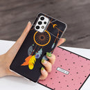 For Samsung Galaxy A53 5G Luminous TPU Protective Phone Case(Black Wind Chimes)