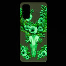 For Samsung Galaxy A53 5G Luminous TPU Protective Phone Case(Flower Deer)