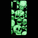 For Samsung Galaxy A53 5G Luminous TPU Protective Phone Case(Skull)