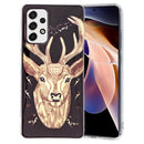 For Samsung Galaxy A53 5G Luminous TPU Protective Phone Case(Deer)