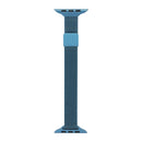 Milanese Small Waist Watch Band For Apple Watch Series 8&7 41mm / SE 2&6&SE&5&4 40mm / 3&2&1 38mm(Porcelain Blue)