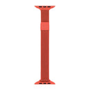 Milanese Small Waist Watch Band For Apple Watch Series 8&7 41mm / SE 2&6&SE&5&4 40mm / 3&2&1 38mm(Orange)