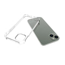 Shockproof TPU Phone Case For iPhone 14 Max (Transparent)