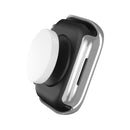 Electroplated PC Hollow Watch Protective Case For Apple Watch Series 7 41mm(Silver)