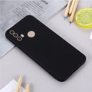 For Motorola Moto E20 / E30 / E40 Pure Color Liquid Silicone Shockproof Phone Case(Black)