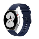 20mm Pockmarked Tonal Buckle Silicone Watch Band for Huawei Watch / Samsung Galaxy Watch(Grey)