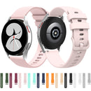 20mm Pockmarked Tonal Buckle Silicone Watch Band for Huawei Watch / Samsung Galaxy Watch(Grey)