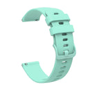 22mm Pockmarked Tonal Buckle Silicone Watch Band for Huawei Watch / Samsung Galaxy Watch(Green)