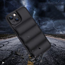 For iPhone 11 Eiderdown Airbag Shockproof Phone Case (Army Green)