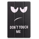 For Lenovo Tab M10 Plus 10.6 3rd Gen 2022 Custer Painted 3-Fold Holder Leather Tablet Case(Big Eye Me)