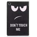 For Lenovo Tab M10 Plus 10.6 3rd Gen 2022 Custer Painted 3-Fold Holder Leather Tablet Case(Big Eye Me)