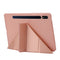 For Samsung Galaxy Tab S8 / S7 Deformation Silicone Leather Tablet Case(Dark Green)