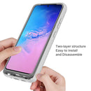 For Galaxy S20 Ultra Two-layer Design Shockproof PC + TPU Protective Case(Black)