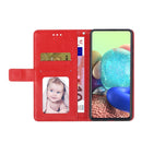 For Motorola Moto G22 Y Stitching Horizontal Flip Leather Phone Case(Red)