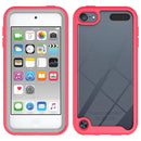 For iPod Touch 5 / 6 / 7 Two-layer Design Shockproof PC + TPU Protective Case(Red)
