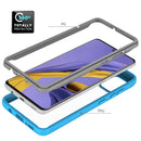 For Samsung Galaxy A71Two-layer Design Shockproof PC + TPU Protective Case (White)