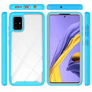 For Samsung Galaxy A71Two-layer Design Shockproof PC + TPU Protective Case (White)