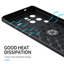For vivo X80 Pro Metal Ring Holder 360 Degree Rotating TPU Phone Case(Black Gold)