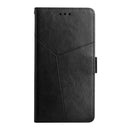 For OPPO Realme 5 Pro Y Stitching Horizontal Flip Leather Phone Case(Black)
