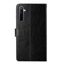 For OPPO Realme 5 Pro Y Stitching Horizontal Flip Leather Phone Case(Black)