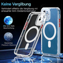 For iPhone 12 mini Cat-eye TPU + Acrylic Magsafe Phone Case (Purple)