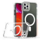 Cat-eye TPU + Acrylic Magsafe Phone Case For iPhone 11 Pro(Black)