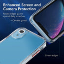 Cat-eye TPU + Acrylic Phone Case For iPhone XR(Black)