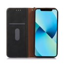 For vivo S12 5G / V23 KHAZNEH Nappa Top Layer Cowhide Leather Phone Case(Black)