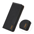 For vivo S12 5G / V23 KHAZNEH Nappa Top Layer Cowhide Leather Phone Case(Black)