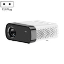 GX100 800x480 1800 Lumens Portable Home Theater LED HD Digital Projector,Basic Version, EU Plug(White)