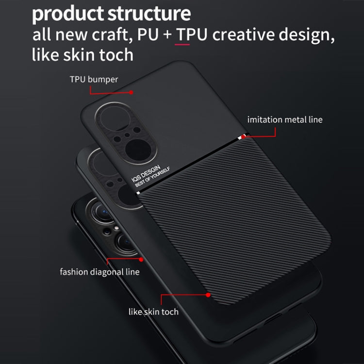 For Huawei nova 9 SE Classic Tilt Magnetic PC + TPU Phone Case(Green)