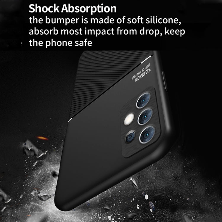For Samsung Galaxy A33 5G Classic Tilt Magnetic PC + TPU Phone Case(Black)