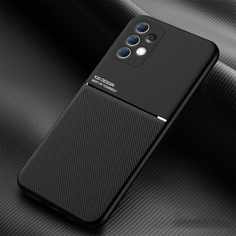For Samsung Galaxy A33 5G Classic Tilt Magnetic PC + TPU Phone Case(Black)