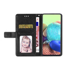 For Samsung Galaxy A23 4G Y Stitching Horizontal Flip Leather Phone Case(Black)