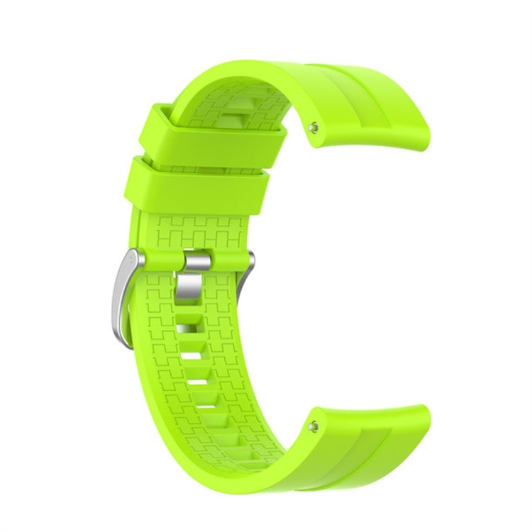 For Huawei GT Silicone Watch Band(Lime)