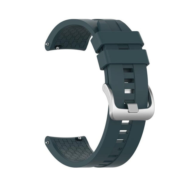 For Huawei GT Silicone Watch Band(Cyan)